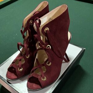 Women Nine West Suede Bootie